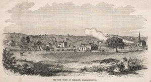 Nové město Belmont, Massachusetts od Winslow Homer