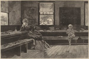 Polední přestávka, publikoval 1873. od Winslow Homer