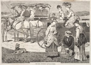 Piknikový výlet, 1869. od Winslow Homer