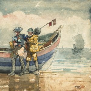 Návrat, Tynemouth od Winslow Homer