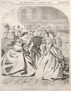 Ruský bál - Ve večeřadle od Winslow Homer