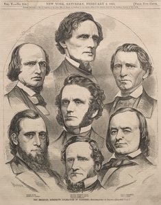 Odstupující delegace Mississippi v Kongresu, 1861. od Winslow Homer