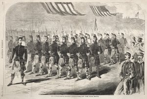 79. pluk (Highlanders) milice státu New York od Winslow Homer