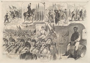 The Songs of War, vydané v roce 1861. od Winslow Homer
