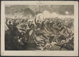 Válka za Unii, 1862 – Jízdní útok od Winslow Homer