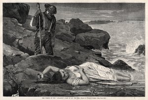 Vrak Atlantiku - Svržen mořem, 1873. od Winslow Homer