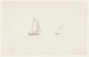 Dvoustěžník Škuner od Winslow Homer