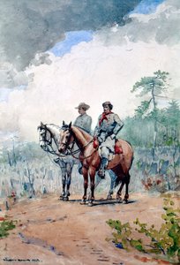 Dva federální skauti, 1887 od Winslow Homer