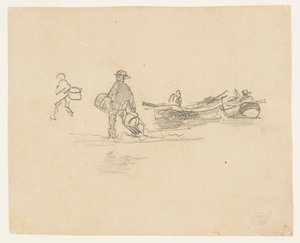 Dva rybáři, Anglie od Winslow Homer