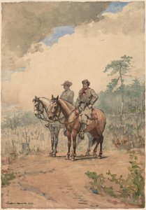 Dva skauti, 1887. od Winslow Homer