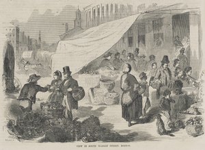 Pohled na South Market Street, Boston od Winslow Homer