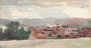 Pohled na Santiago de Cuba, 1885. od Winslow Homer