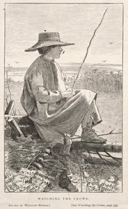 Pozorování vran od Winslow Homer