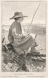 Watching the Crows, 1868. od Winslow Homer