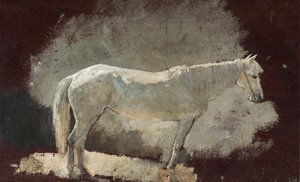 Bílá klisna, c. 1868. od Winslow Homer