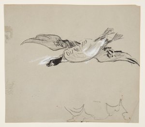 Divoká husa v letu od Winslow Homer
