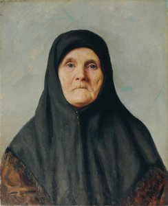Portrét ukrajinské rolnice od Wladimir Nikolajewitsch Ptscholin