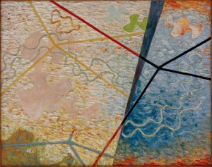 Afterimage of light - Landscape (Kompozice, Afterimage, Ra od Wladyslaw Strzeminski