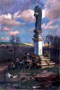 Útočiště pro trpící od Wojciech Kossak