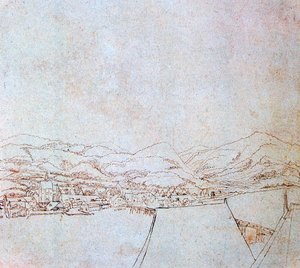 Pohled na Urfahr, c1510-1553