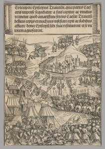 Obléhání Utrechtu, deska 6 z Historických scén ze života císaře Maxmiliána I. z Vítězného oblouku