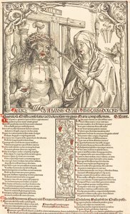 Muž smutku a Mater Dolorosa od Wolf Traut