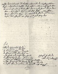 Ručně psaný dopis od Wolfganga Amadea Mozarta od Wolfgang Amadeus Mozart