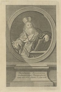Portrét básníka Theofana Prokopoviče 1681-1736, cca 1760. od Wolfgang Christoph Mayr