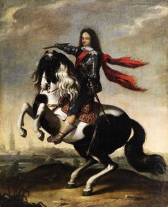 Jezdecký portrét Valdemara Christiana ze Šlesvicka-Holštýnska 1622-1656