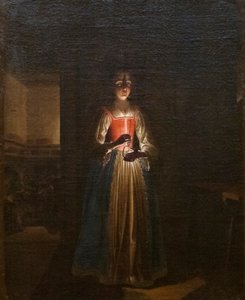 Žena s lucernou (malba)