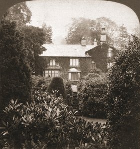 Rydal Mount, domov Williama Wordswortha, Lake District, Anglie, 1903. od Works and Sun Sculpture Studios