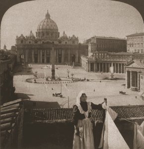 Svatý Petr a Vatikán, 1905. od Works and Sun Sculpture Studios