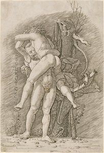 Herkules a Antaeus