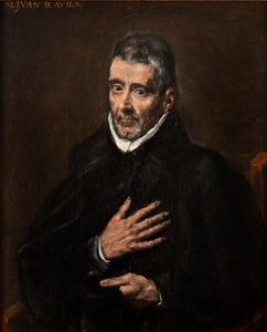 Španělsky: San Juan de Ávila Portrét Juana de Ávila od Workshop of El Greco