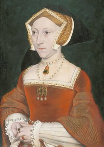 Portrét Jane Seymourové (1509-1537) od Workshop of Hans Holbein the Younger