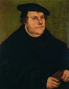 Martin Luther od workshop of Lucas Cranach the Elder