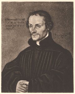 Philipp Melanchthon (1497-1560) od workshop of Lucas Cranach the Elder