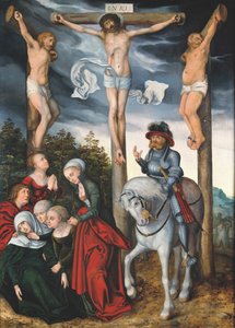 Ukřižování od workshop of Lucas Cranach the Elder