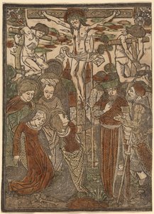 Ukřižování od Workshop of Master of Jesus in Bethany
