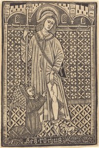 Saint-Roche od Workshop of Master of the Cologne Arms