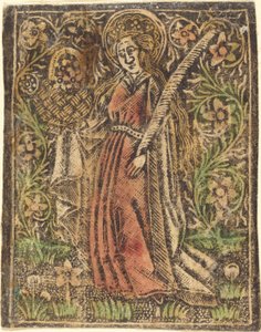 Svatá Dorota, c. 1480. od Workshop of the Master of the