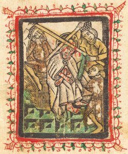 Kristus korunovaný trním, 14701480. od Workshop of the Master of the