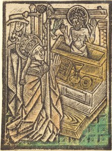 Svatý Řehoř, c. 1480. od Workshop of the Master of the
