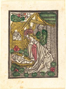 Narození Páně, c. 1480. od Workshop of the Master of the