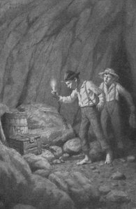 "Proboha, Hucku, podívej se sem!" zvolal Tom (litho)