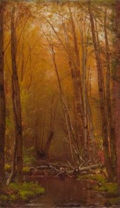 Břízy v Catskills od Worthington Whittredge