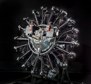 Motor Wright Whirlwind R-790-A J-5 Radial 9, 20. léta 20. století. od Wright Aeronautical