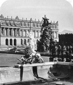 Palác Herrenchiemsee, Bavorsko, Německo, c 1900. od Wurthle and Sons
