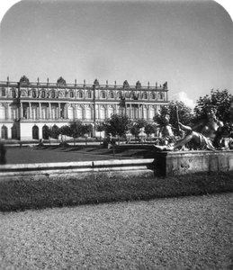 Palác Herrenchiemsee, Bavorsko, Německo, c 1900.