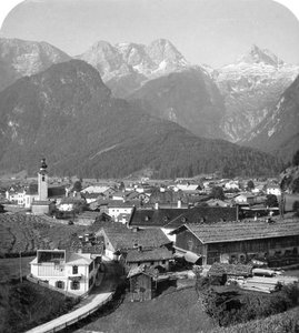Lofer, Salzburg, Rakousko, 1900.